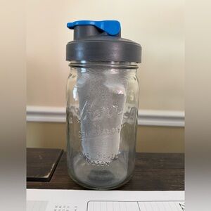 County Line Kitchen Glass Cold Brew Coffee Maker 32oz Mason Jar